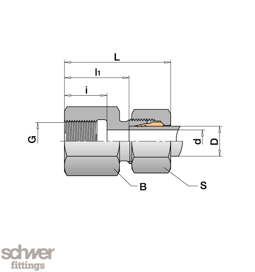 Female Stud Coupling