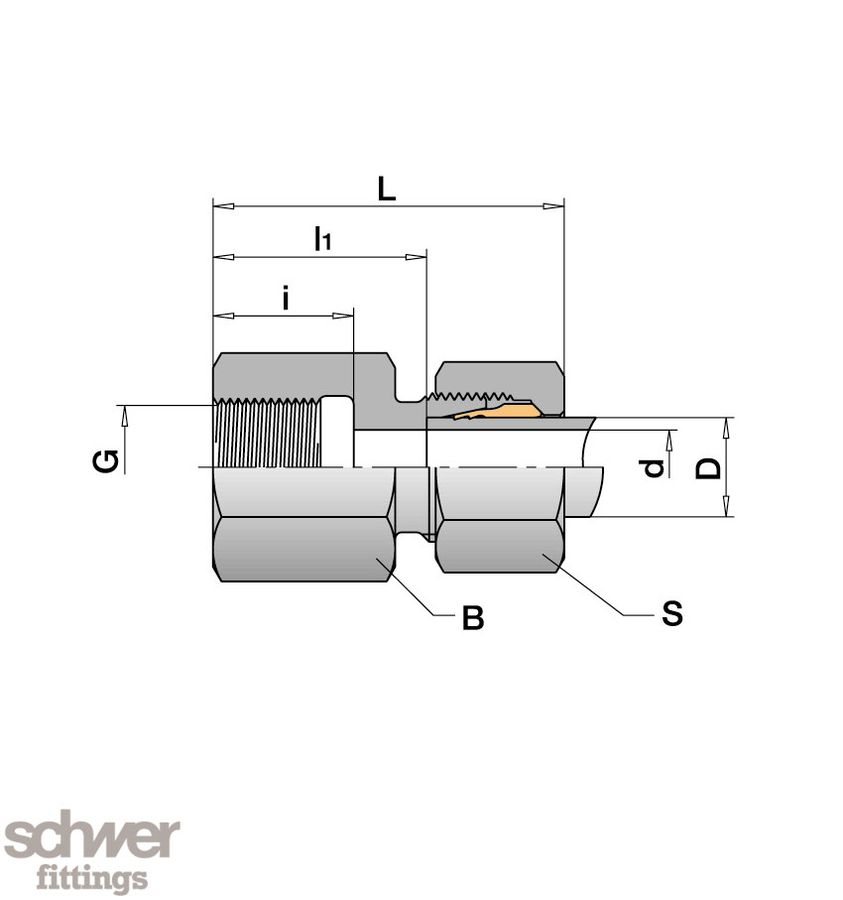 Female Stud Coupling
