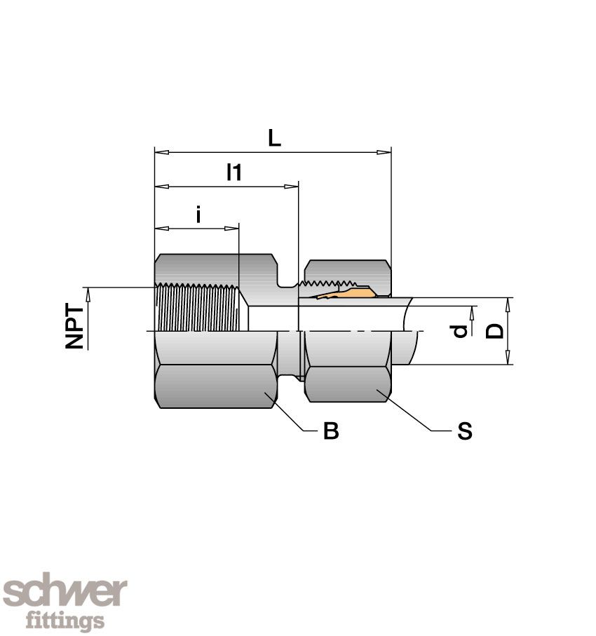 Female Stud Coupling