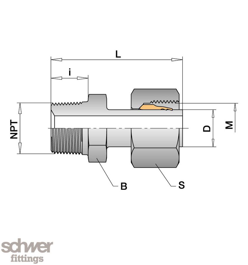 Adjustable Male Stud Standpipe