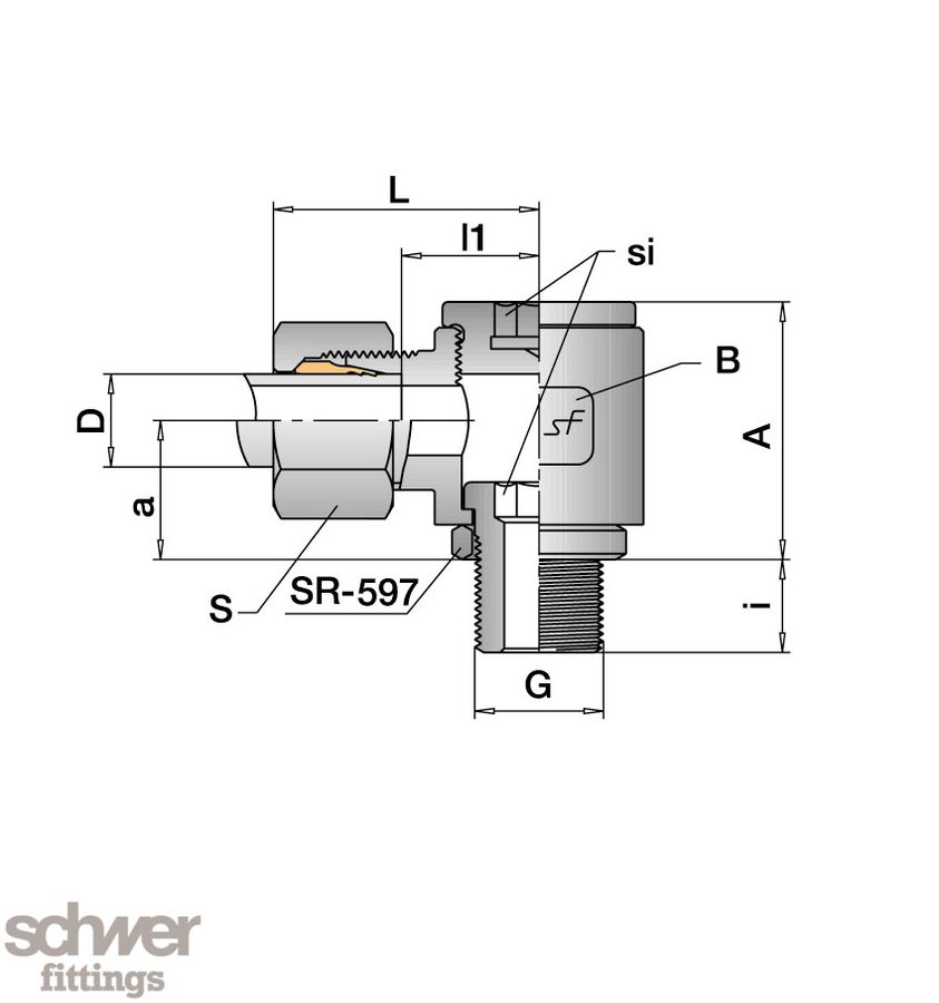 Throttlefree Banjo Elbow