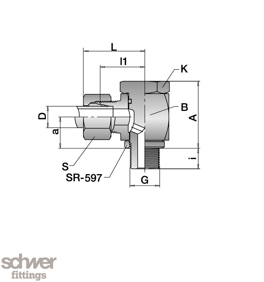 High Pressure Banjo Elbow
