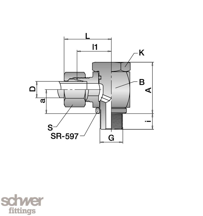 High Pressure Banjo Elbow