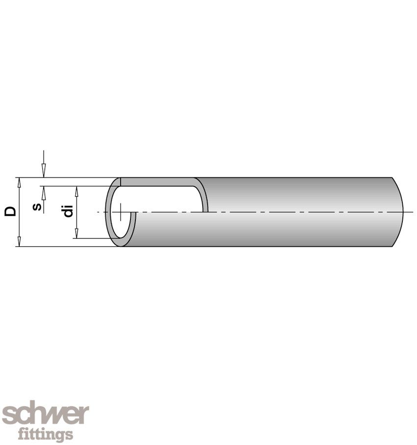 Seamless Stainless Steel Pipe, metric