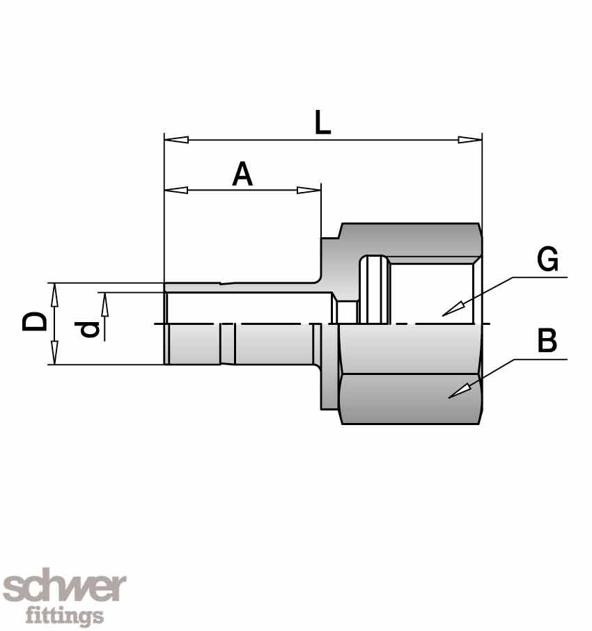 Female-Shaft Adaptor