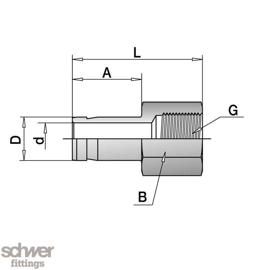Female-Shaft Adaptor