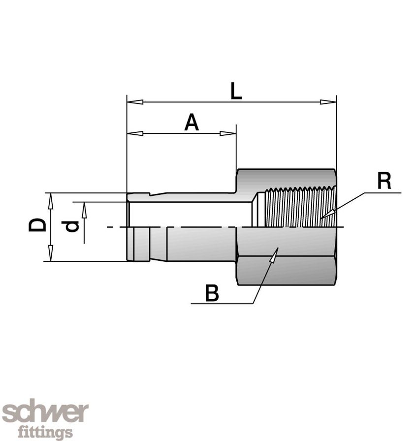 Female-Shaft Adaptor