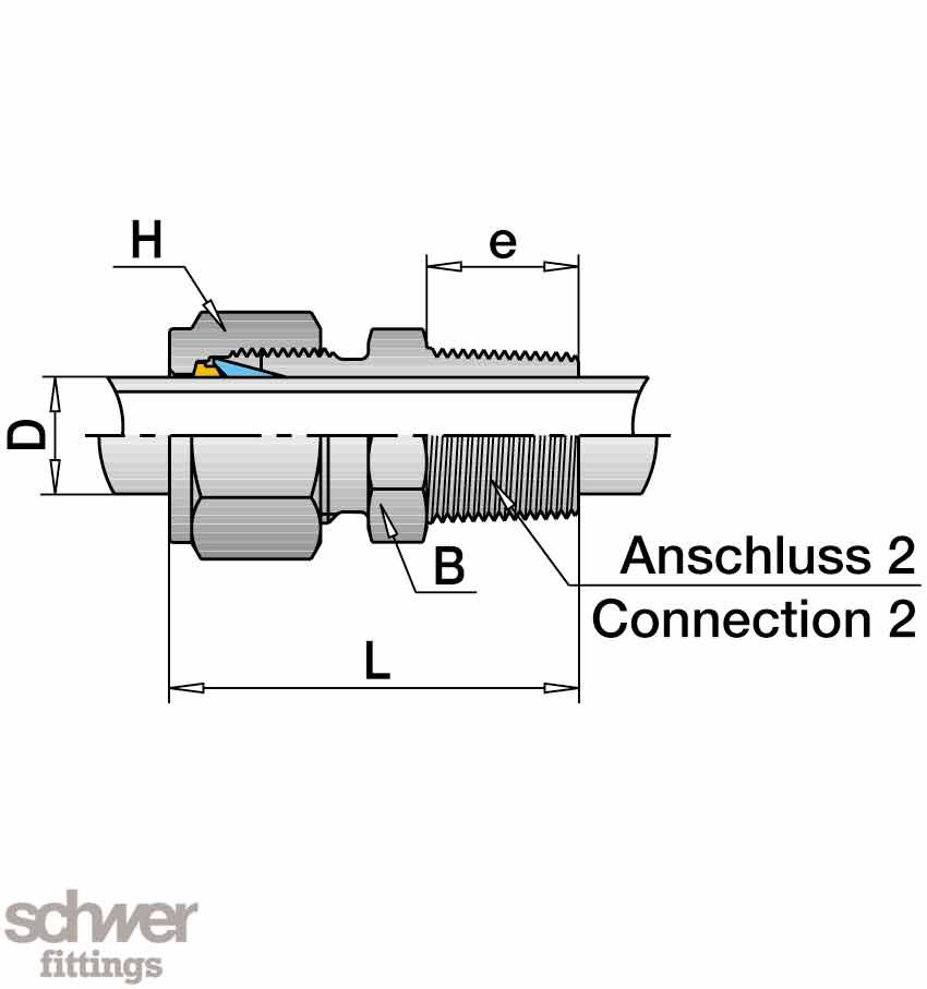 Male Connector for Thermoelements