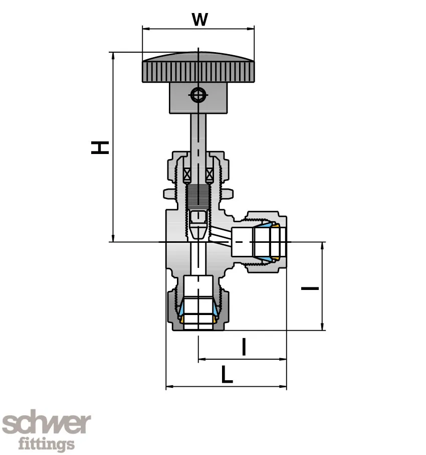 Needle Angle Valve (5000 PSI)