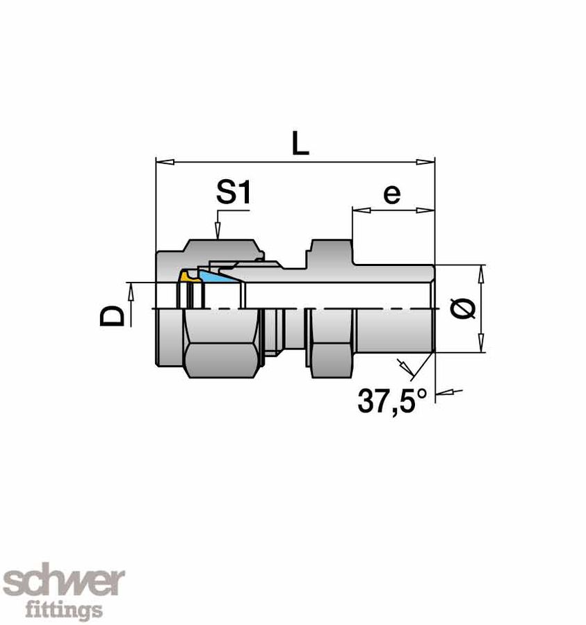 Weld Pipe Connector for Thermoelements