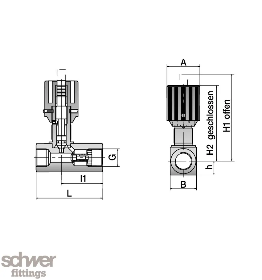 Non-return Throttle Valve