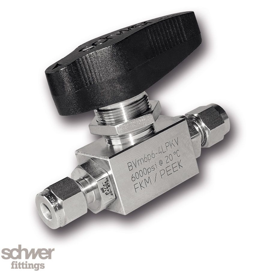 2-Way High Pressure Ball Valve (6.000 PSI)