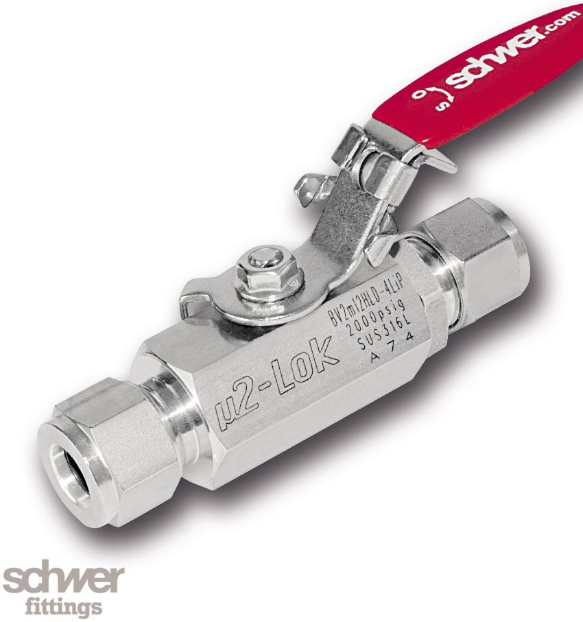 2-Way Medium Pressure Ball Valve (up to 2.000 PSI)