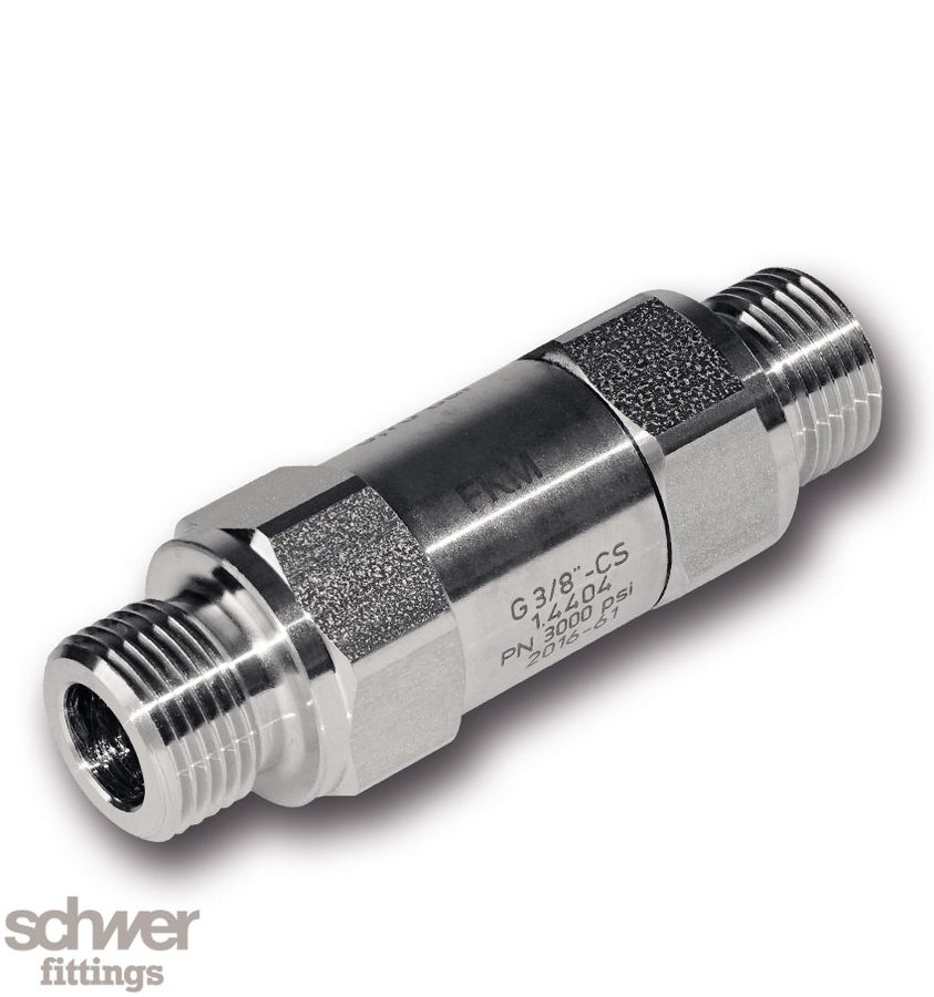 Check Valve (G) with metal sealing edge