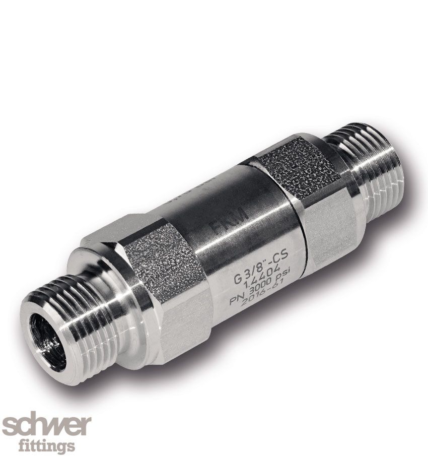 Check Valve (G) with metal sealing edge