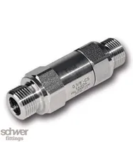 Check Valve (G) with metal sealing edge