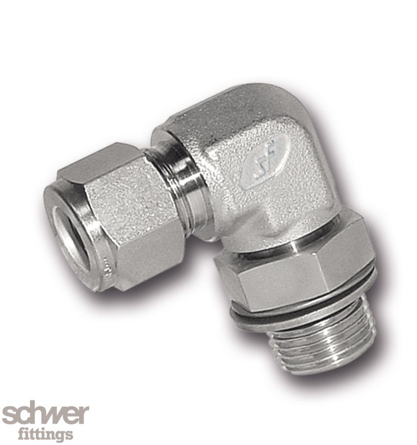 Male Elbow Disk-O-Ring SAE / MS